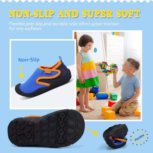 STQ Toddler Boys Girls Sneakers for Kids Lightweight Tennis Walking Sock Shoes