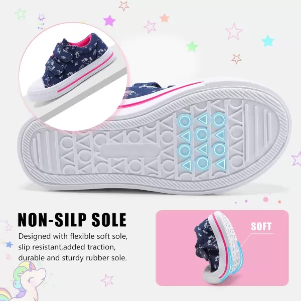 STQ Toddler Boys &amp; Girls Slip On Canvas Sneakers