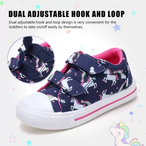 STQ Toddler Boys &amp; Girls Slip On Canvas Sneakers