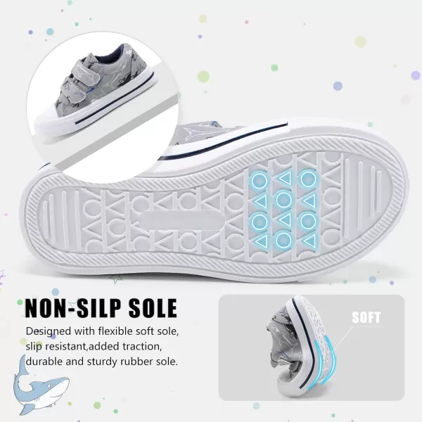 STQ Toddler Boys &amp; Girls Slip On Canvas Sneakers