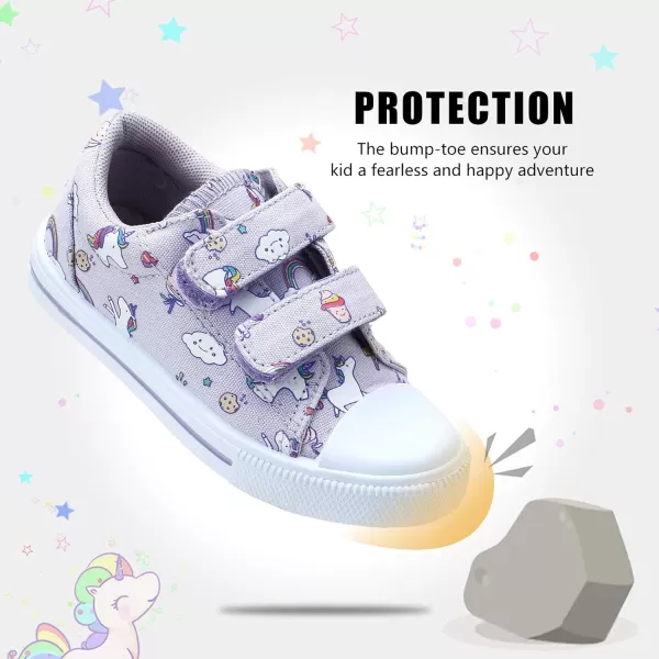 STQ Toddler Boys &amp; Girls Slip On Canvas Sneakers