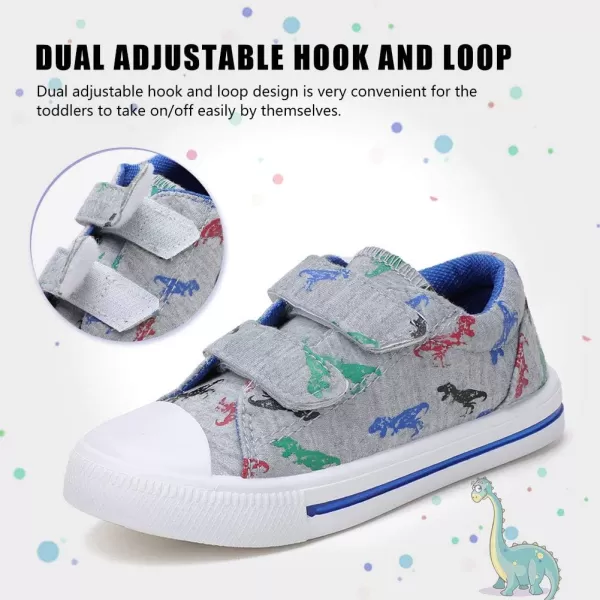 STQ Toddler Boys &amp; Girls Slip On Canvas Sneakers