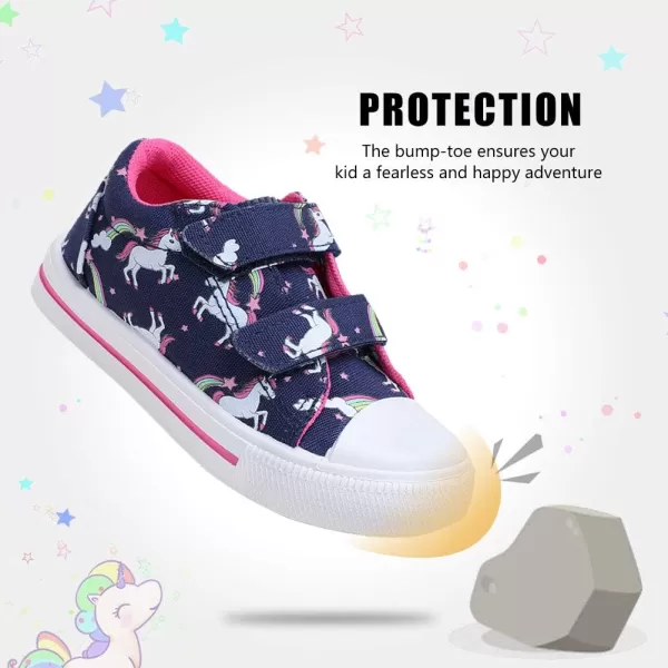 STQ Toddler Boys &amp; Girls Slip On Canvas Sneakers