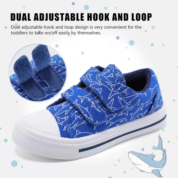 STQ Toddler Boys &amp; Girls Slip On Canvas Sneakers