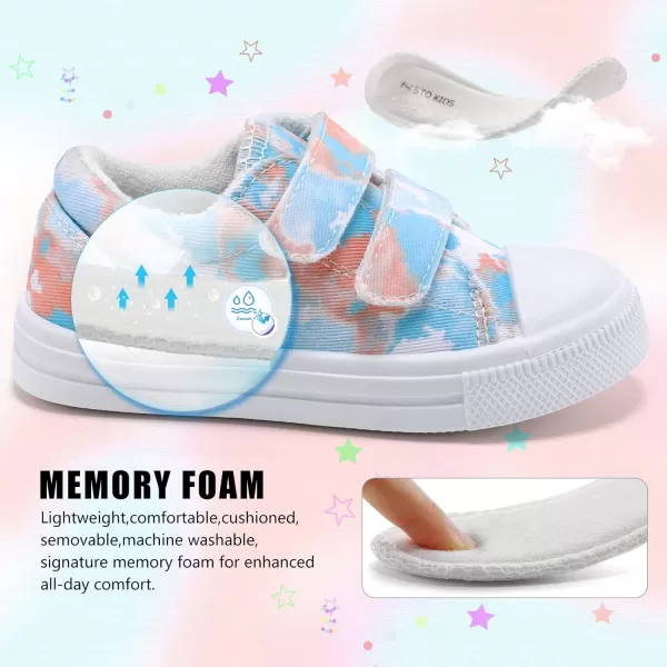 STQ Toddler Boys &amp; Girls Slip On Canvas Sneakers