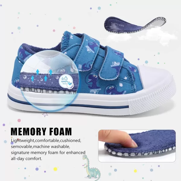 STQ Toddler Boys &amp; Girls Slip On Canvas Sneakers
