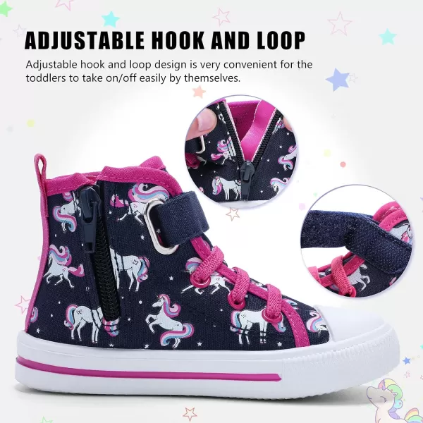 STQ Toddler Boys &amp; Girls Slip On Canvas Sneakers