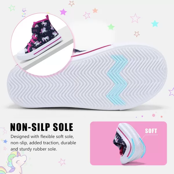 STQ Toddler Boys &amp; Girls Slip On Canvas Sneakers
