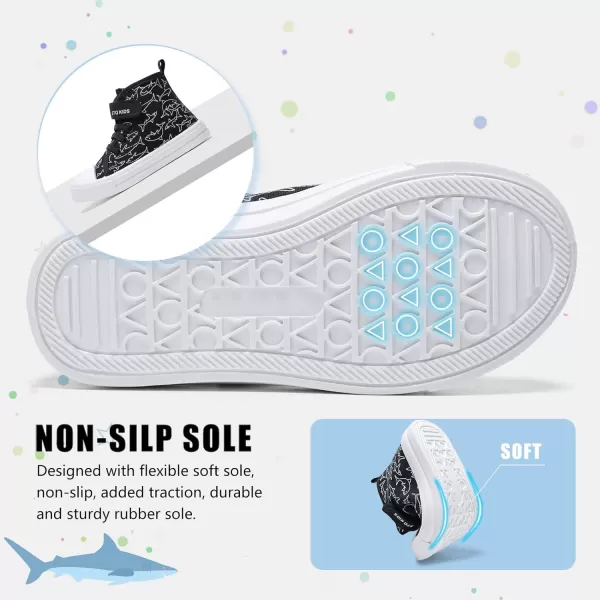 STQ Toddler Boys &amp; Girls Slip On Canvas Sneakers