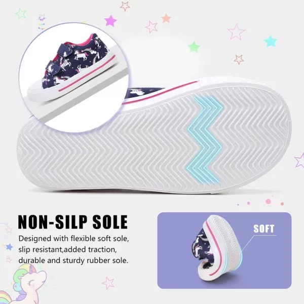STQ Toddler Boys &amp; Girls Slip On Canvas Sneakers