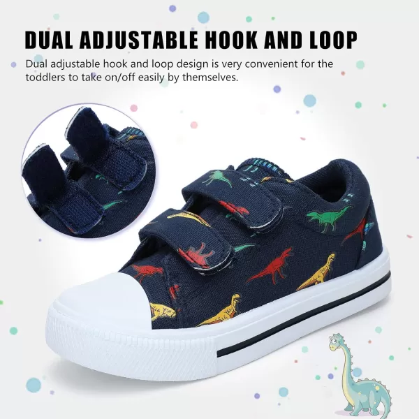 STQ Toddler Boys &amp; Girls Slip On Canvas Sneakers