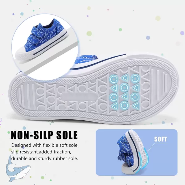 STQ Toddler Boys &amp; Girls Slip On Canvas Sneakers
