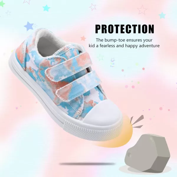 STQ Toddler Boys &amp; Girls Slip On Canvas Sneakers