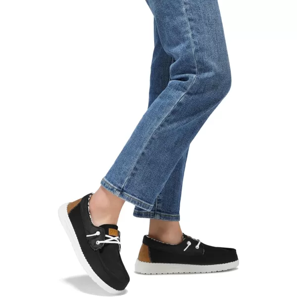 STQ Women's Boat Shoes with Orthopedic Insole Slip On Business Casual Shoes for Plantar Fasciitis Lightweight Loafers