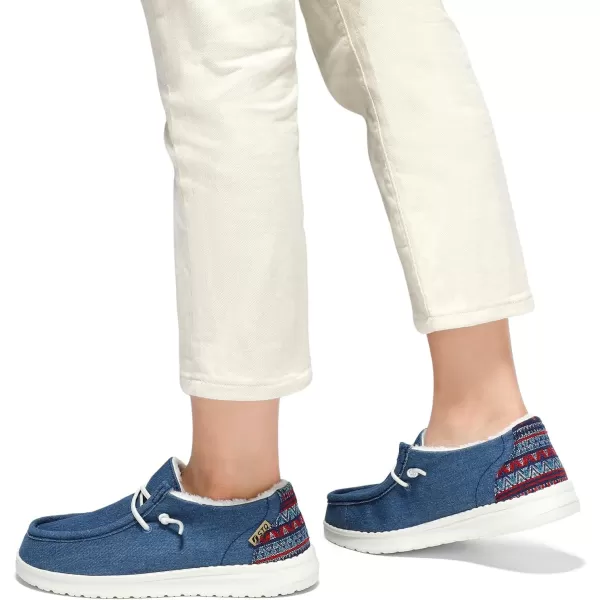 STQ Women's Slip on Loafers丨Orthopedic Comfotable Fur Lined Ultralight Boat Casual Shoes with Arth Support