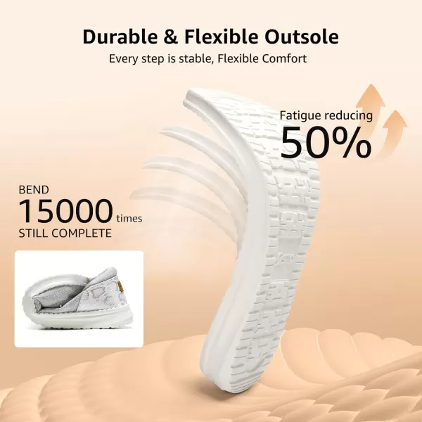 STQ Women's Slip on Loafers丨Orthopedic Comfotable Ultralight Boat Casual Shoes with Arth Support