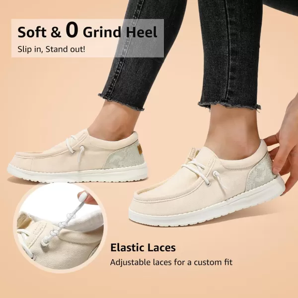 STQ Women's Slip on Loafers丨Orthopedic Comfotable Ultralight Boat Casual Shoes with Arth Support
