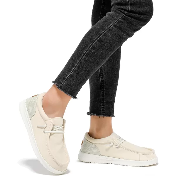 STQ Women's Slip on Loafers丨Orthopedic Comfotable Ultralight Boat Casual Shoes with Arth Support