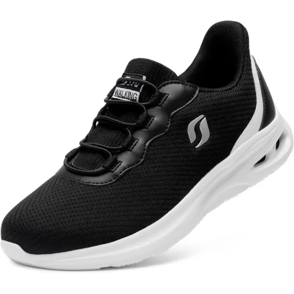 STQ Slip ins Walking Shoes Women with Arch Support Comfort Slip on Sneakers Women Hands Free Lightweight