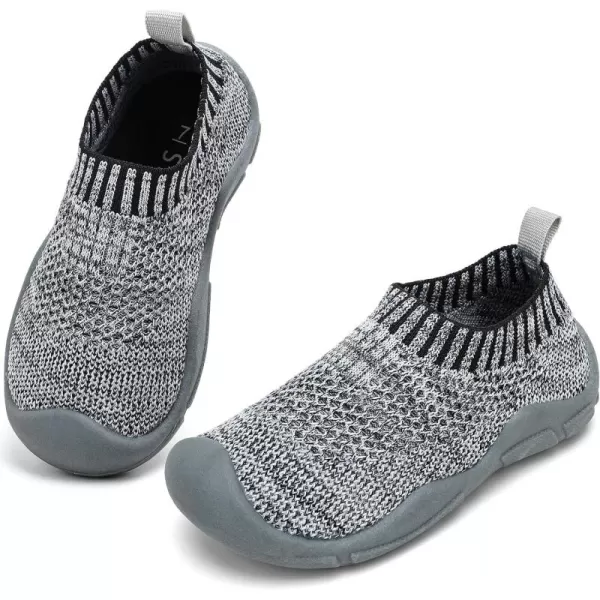 STQ Toddler Boys Girls Sneakers for Kids Lightweight Tennis Walking Sock Shoes