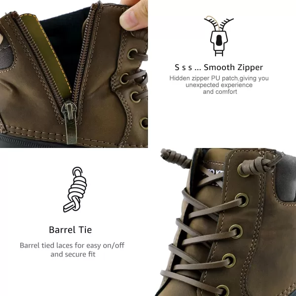 STQ Boy Duck Boots Kids Waterproof Snow Boots Insulated Winter Boots 