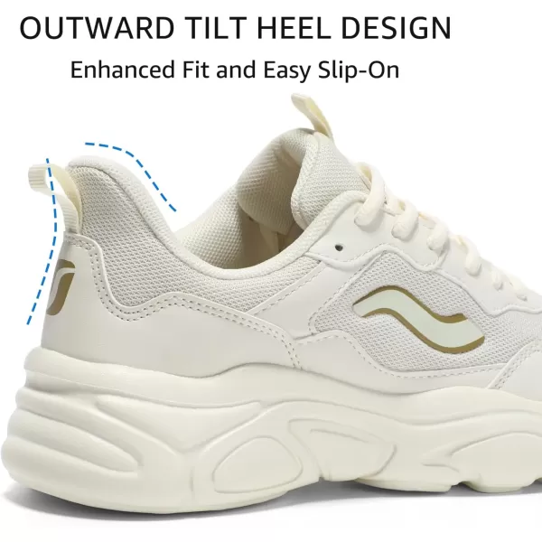 STQ Chunky Sneakers for Womens Platform Dad Shoes Comfortable Walking Shoes