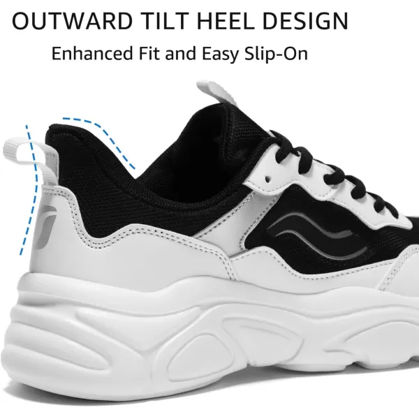 STQ Chunky Sneakers for Womens Platform Dad Shoes Comfortable Walking Shoes