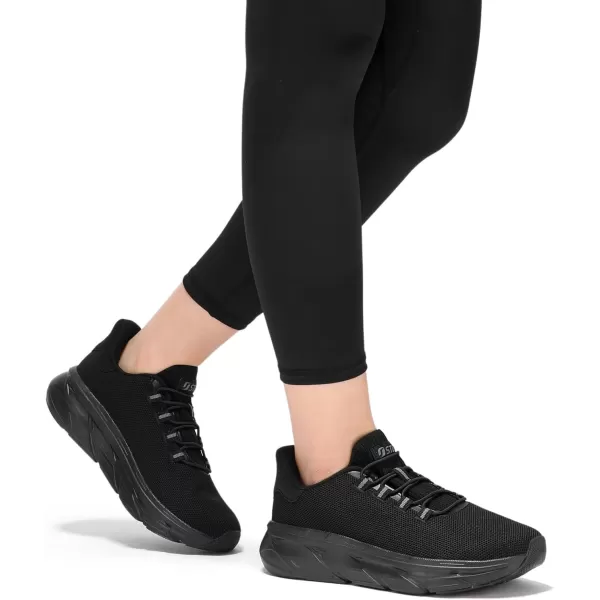 STQ Slip ins Walking Shoes Women Hands Free Slip on Sneakers Maternity Shoes for Plantar Fasciitis