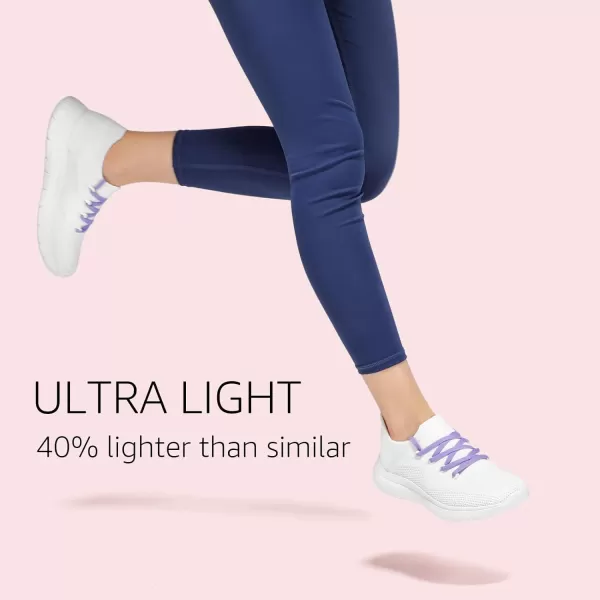 STQ Tennis Shoes Womens Slip on Walking Sneakers with for Gym Workout