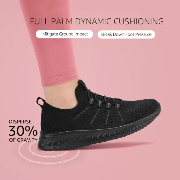 STQ Walking Shoes Cushioned for Women Slip on Sneakers