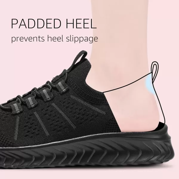 STQ Walking Shoes Cushioned for Women Slip on Sneakers