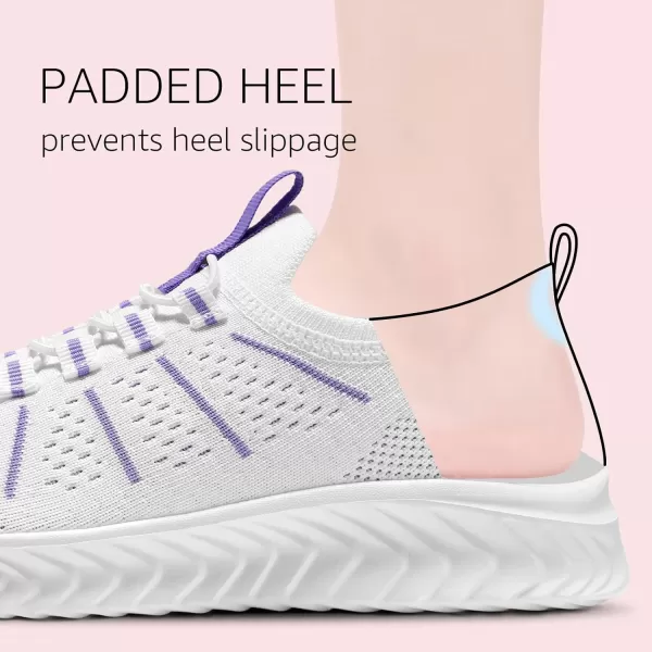 STQ Walking Shoes Cushioned for Women Slip on Sneakers