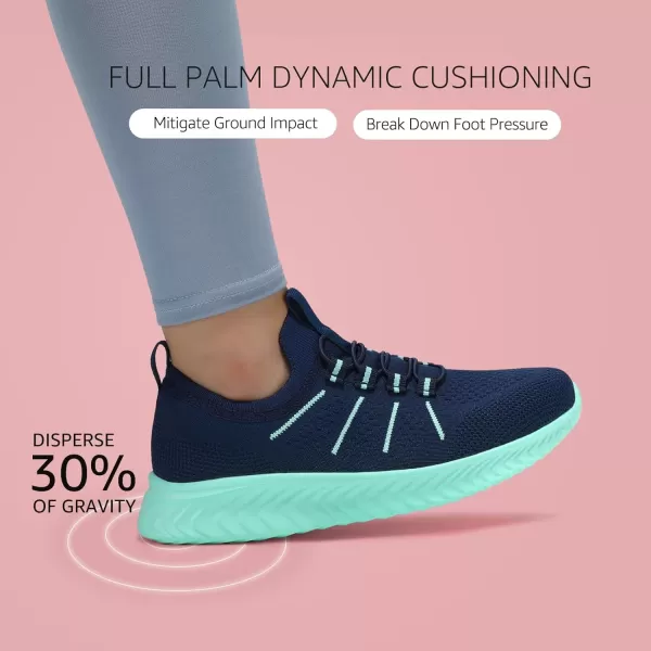 STQ Walking Shoes Cushioned for Women Slip on Sneakers
