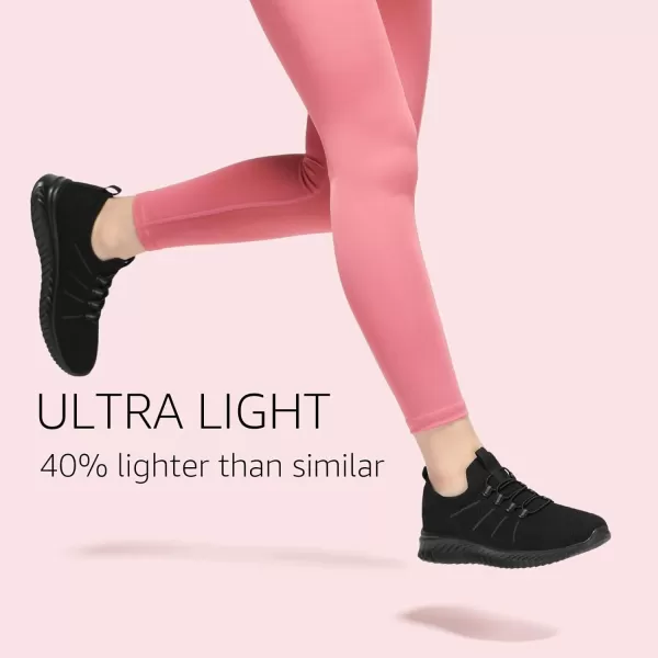 STQ Walking Shoes Cushioned for Women Slip on Sneakers