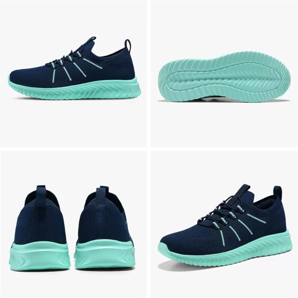 STQ Walking Shoes Cushioned for Women Slip on Sneakers