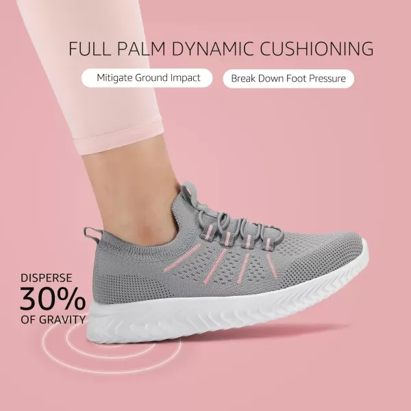 STQ Walking Shoes Cushioned for Women Slip on Sneakers