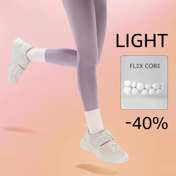 STQ Womens Chunky Sneakers Comfortable Walking Shoes with Arch Sopport