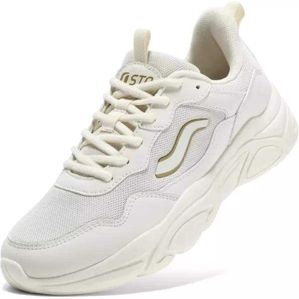 STQ Chunky Sneakers for Womens Platform Dad Shoes Comfortable Walking Shoes