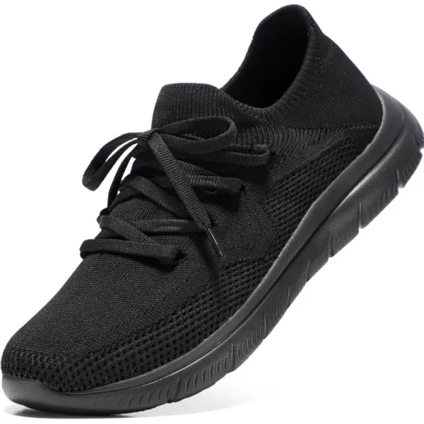 STQ Tennis Shoes Womens Slip on Walking Sneakers with for Gym Workout