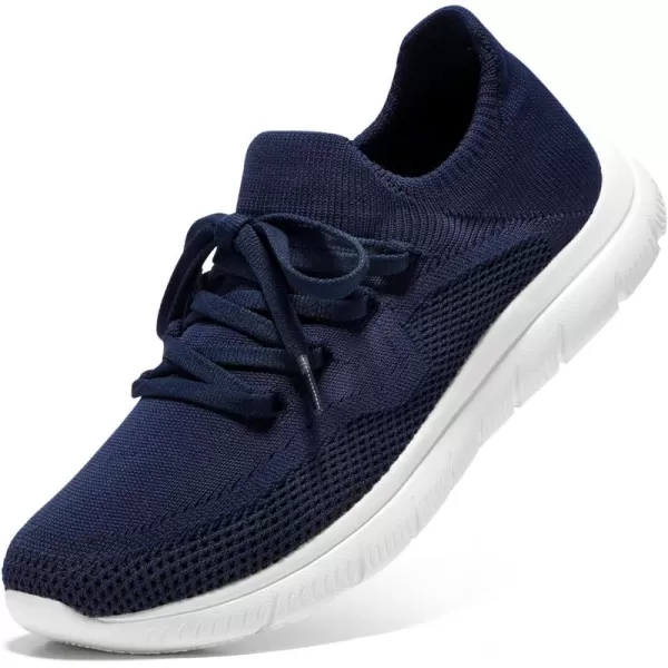 STQ Tennis Shoes Womens Slip on Walking Sneakers with for Gym Workout