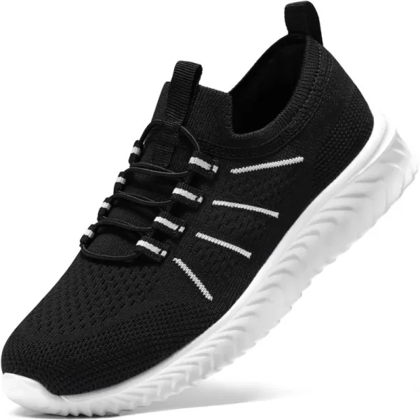 STQ Walking Shoes Cushioned for Women Slip on Sneakers