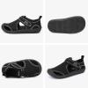 imageSTQ Boys Girls Water Shoes QuickDry Slip on Beach Swim Pool SandalsToddlerLittle KidBlack
