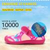 imageSTQ Boys Girls Water Shoes QuickDry Slip on Beach Swim Pool SandalsToddlerLittle KidHot Pink Camo
