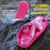 imageSTQ Boys Girls Water Shoes QuickDry Slip on Beach Swim Pool SandalsToddlerLittle KidHot Pink Camo