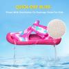 imageSTQ Boys Girls Water Shoes QuickDry Slip on Beach Swim Pool SandalsToddlerLittle KidHot Pink Camo