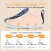 imageSTQ Toddler Girls Boys Wide Toe Barefoot Shoes Kids Walking Tennis Comfort Sneakers Lightweight Breathable Gym ShoeNavy
