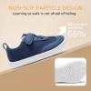 imageSTQ Toddler Girls Boys Wide Toe Barefoot Shoes Kids Walking Tennis Comfort Sneakers Lightweight Breathable Gym ShoeNavy