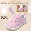 imageSTQ Toddler Girls Boys Wide Toe Barefoot Shoes Kids Walking Tennis Comfort Sneakers Lightweight Breathable Gym ShoeWater Pink