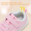 imageSTQ Toddler Girls Boys Wide Toe Barefoot Shoes Kids Walking Tennis Comfort Sneakers Lightweight Breathable Gym ShoeWater Pink