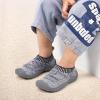 imageSTQ Toddler Shoes Wide Toe Box Boys Slip on Shoes for Kids Girls Sock ShoesGrey